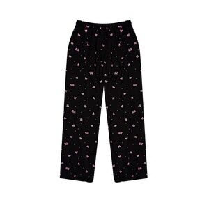 NEW Madmind Pink Bow Pants - Black Small